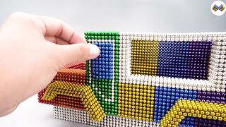 DIY - How To Build Ice Cream Truck With Magnetic Balls (Satisfaction) - Magnet Balls