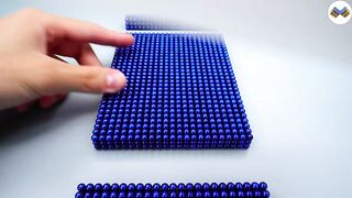 DIY - Build A Miniature Aquarium House Or Swimming Pool With Magnetic Balls (ASMR) - Magnet Balls