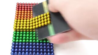 DIY - How To Build Nobita Family House With Magnetic Balls (Satisfaction) - Magnet Balls