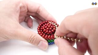 DIY - How To Build ABC Train From Magnetic Balls - Extremely Satisfying And Relax - Magnet Balls
