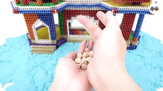 DIY - How To Build Ariel Mermaid Castle With Magnetic Balls - 100% Satisfaction - Magnet Balls