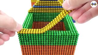 DIY - How To Build Simpsons Family House From Magnetic Balls - Satisfying Video - Magnet Balls