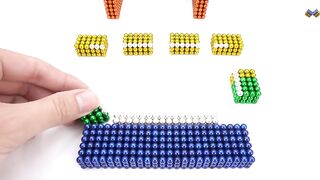 DIY - How To Build Oggy House With Magnetic Balls - Super Satisfying - Magnet Balls