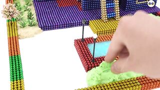 DIY - How To Make Amazing Pet House Swimming Pool With Magnetic Balls - ASMR 4K - Magnet Balls
