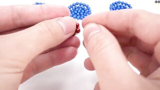 DIY - How To Make Spaceship With Magnetic Balls - ASMR 4K - Magnet Balls
