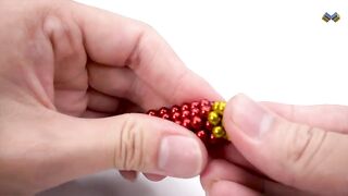 DIY - How To Make Rainbow Playground For Kids With Magnetic Balls - ASMR 4K - Magnet Balls