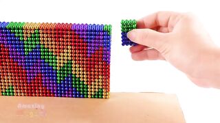 DIY - How To Build Beautiful House With Waterfall For Hamster From Magnetic Balls | Magnet Relaxing