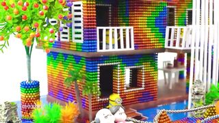 DIY - Build Resort House on the Lake For Hamster From Magnetic Balls | Satisfying Relaxing Video