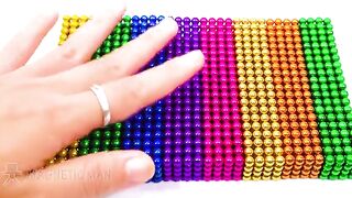 DIY - How To Build Beautiful Minecraft House for Hamster from Magnetic Balls (Satisfying ASMR)