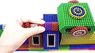 DIY - How To Build Amazing Mobile Fortress With Magnetic Balls Satisfaction 100% | Magnetic Man 4K