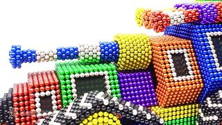 DIY - How To Build Amazing Mobile Fortress With Magnetic Balls Satisfaction 100% | Magnetic Man 4K
