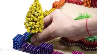 DIY - How To Build Super Hotel for Minions from Magnetic Balls (Magnets Satisfying) | MM 4K ASMR