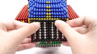 DIY - How To Make Military Truck from Magnetic Balls (Magnets Satisfying) | MM 4K ASMR