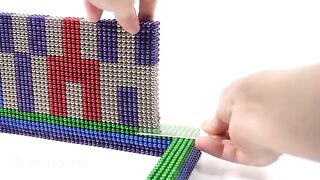 DIY - How To Build Camera House from Magnetic Balls, Slime, Kinetic Sand (ASMR) | Magnetic Man 4K