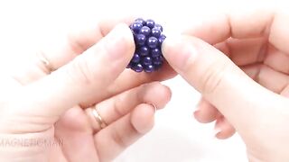 Most Creative - Make Whale Fountain and Coconut Tree from Magnetic Balls (ASMR) | Magnetic Man 4K