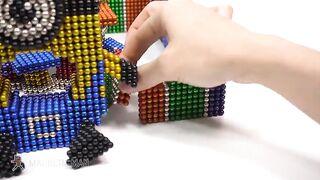 DIY Building Minions Maze for Hamster (Playground for Hamster) from Magnetic Balls | Magnetic Man 4K