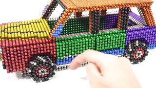 DIY - How To Make Rolls-Royce Cullinan from Magnetic Balls (ASMR Satisfying) | Magnetic Man 4K