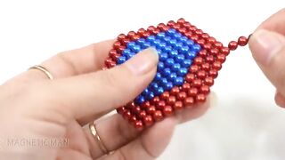 Building Amazing Hamster Playground from Magnetic Balls (ASMR) | Magnetic Man 4K
