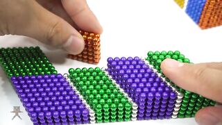 DIY - How To Make Amazing Marble Race Game from Magnetic Balls (ASMR) | Magnetic Man 4K