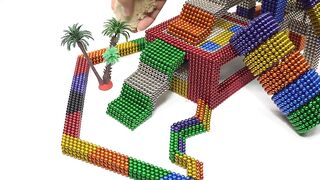 DIY - How To Build Water Park with Magnetic Balls Satisfaction 100% (Magnet ASMR) | Magnetic Man 4K