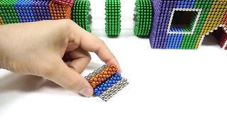 ASMR - DIY How To Build Hamster House from Magnetic Balls Satisfaction 100% | Magnetic Man 4K