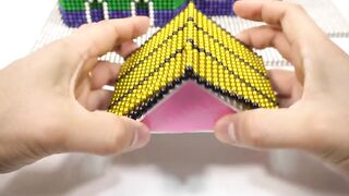 ASMR - DIY How To Build Windmill House with Magnetic Balls Satisfaction 100% | Magnetic Man 4K