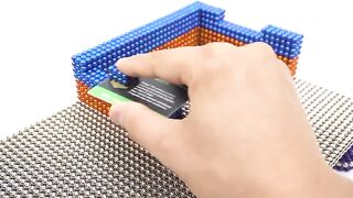 DIY - How To Build Mouse House from Magnetic Balls Satisfaction 100% (Magnet ASMR) | Magnetic Man 4K