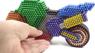 DIY - How To Make Trike Motorcycle with Magnetic Balls (ASMR) | Magnetic Man 4K
