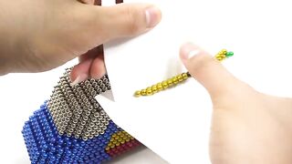 ASMR - DIY How To Make Helicopter with Magnetic Balls Satisfaction 100% | Magnetic Man 4K