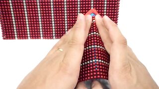 DIY - How To Build Beautiful House Villa with Magnetic Balls (ASMR) | Magnetic Man 4K