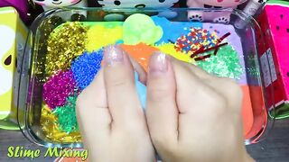 RELAXING With PIPING BAG! Mixing Random Things into GLOSSY Slime ! Satisfying Slime Videos #533