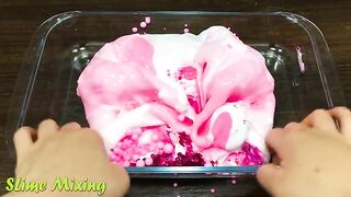 PINK HELLO KITTY Slime! Mixing Random Things into GLOSSY Slime ! Satisfying Slime Videos #522