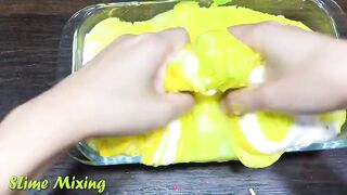RED vs YELLOW! Mixing Random Things into GLOSSY Slime ! Satisfying Slime Videos #517