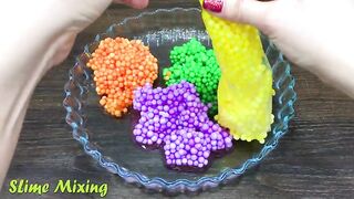 Making Crunchy Foam Slime With Piping Bags | GLOSSY SLIME | ASMR Slime Videos #504