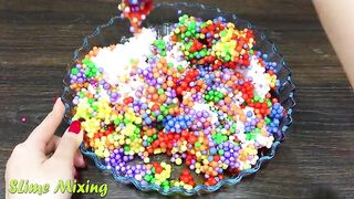 Making Crunchy Foam Slime With Piping Bags | GLOSSY SLIME | ASMR Slime Videos #501