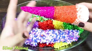 Making Crunchy Foam Slime With Piping Bags | GLOSSY SLIME | ASMR Slime Videos #497