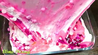 GOLD vs PINK! Mixing Random Things into GLOSSY Slime ! Satisfying Slime Videos #470