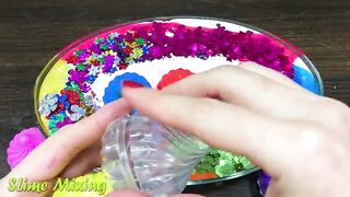 Mixing Random Things into GLOSSY Slime ! Satisfying Slime Videos #468