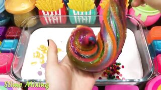 RAINBOW Slime! Mixing Random Things into GLOSSY Slime ! Satisfying Slime Videos #466