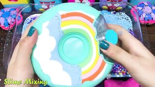 GALAXY Slime! Mixing Random Things into GLOSSY Slime ! Satisfying Slime Videos #459