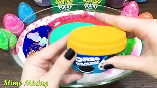 Mixing Random Things into GLOSSY Slime ! Satisfying Slime Videos #439