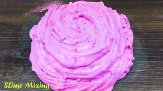 PINK vs BLUE! Mixing Random Things into GLOSSY Slime ! Satisfying Slime Videos #438