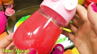 Mixing Random Things into GLOSSY Slime ! Satisfying Slime Videos #435