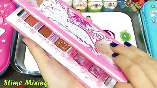 Mixing Random Things into GLOSSY Slime ! Satisfying Slime Videos #434