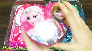 BLUE VS PINK FROZEN! Mixing Random Things into GLOSSY Slime ! Satisfying Slime Videos #433