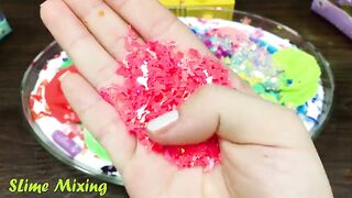 BEAR Slime Mixing Random Things into GLOSSY Slime ! Satisfying Slime Videos #414