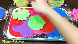 Mixing Random Things into GLOSSY Slime ! Satisfying Slime Videos #411