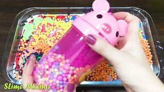 Mixing Random Things into GLOSSY Slime ! Satisfying Slime Videos #411