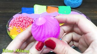 Mixing Random Things into GLOSSY Slime ! Satisfying Slime Videos #408
