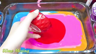Making Slime with BOTTLE ! Mixing Random Things into Slime !! Satisfying Slime #396